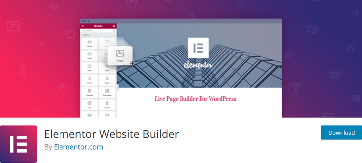 Elementor Free WordPress Page Builder Plugin