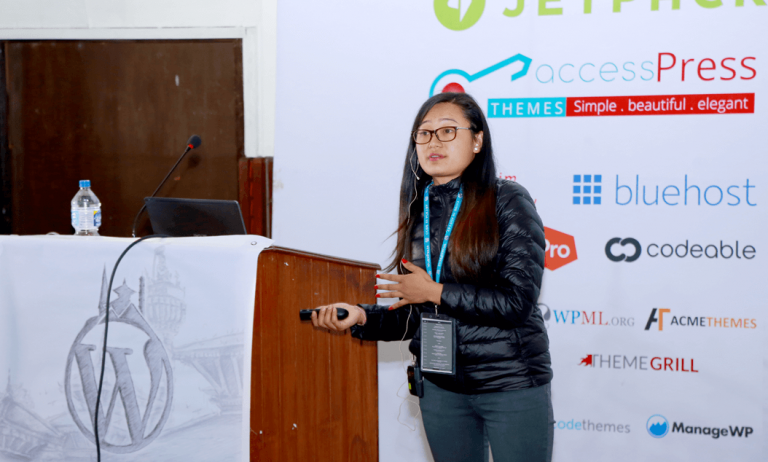 Speaking at WordCamp Kathmandu 2016 (Video + Experience)