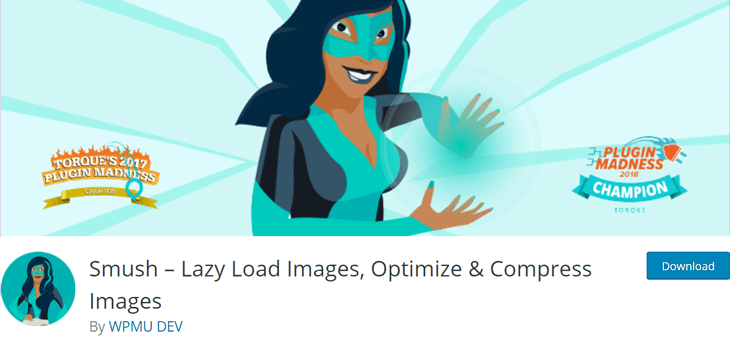 Smush Image Optimizer Plugin WordPress
