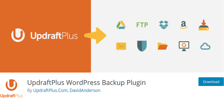 UpdraftPlus Free WordPress Backup Plugin